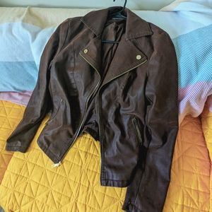 Kenneth Cole Reaction Faux Leather Jacket